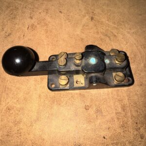 Vintage Morse Code Key WT 2 mk 8 amp Telegraph not Sounder ham radio