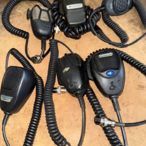 Vintage Cobra Midland BK Microphones lot mix cb ham radio ssb am fm 4 pin plugs